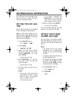 Preview for 11 page of Radio Shack TFX-1031 Owner'S Manual