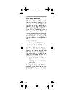 Preview for 4 page of Radio Shack TRC-236 Owner'S Manual