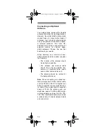 Preview for 16 page of Radio Shack TRC-237 Owner'S Manual