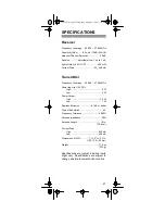 Preview for 27 page of Radio Shack TRC-237 Owner'S Manual