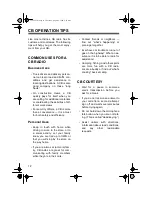 Preview for 12 page of Radio Shack TRC-442 Owner'S Manual