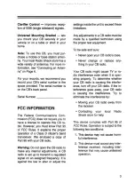 Предварительный просмотр 4 страницы Radio Shack TRC-485 Owner'S Manual