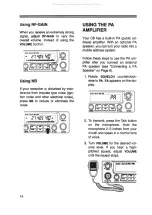 Предварительный просмотр 15 страницы Radio Shack TRC-485 Owner'S Manual