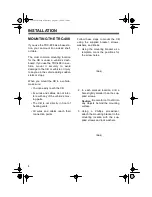 Предварительный просмотр 4 страницы Radio Shack TRC-488 Owner'S Manual