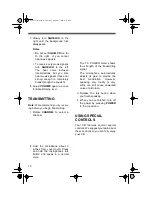 Preview for 10 page of Radio Shack TRC-495 Owner'S Manual