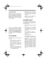 Preview for 12 page of Radio Shack TRC-495 Owner'S Manual