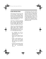 Preview for 15 page of Radio Shack TRC-495 Owner'S Manual