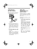 Предварительный просмотр 9 страницы Radio Shack TRC-498 Owner'S Manual