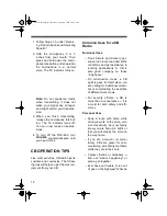 Preview for 10 page of Radio Shack TRC-499 Owner'S Manual