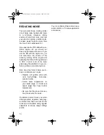 Preview for 14 page of Radio Shack TRC-499 Owner'S Manual