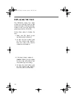 Preview for 16 page of Radio Shack TRC-499 Owner'S Manual