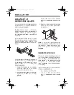 Preview for 5 page of Radio Shack TRC-502 Owner'S Manual