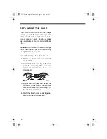 Preview for 18 page of Radio Shack TRC-503 Owner'S Manual