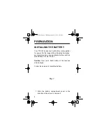 Preview for 4 page of Radio Shack TRC-512 Owner'S Manual