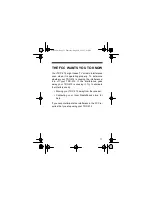 Preview for 11 page of Radio Shack TRC-512 Owner'S Manual