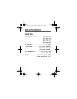 Preview for 12 page of Radio Shack TRC-512 Owner'S Manual