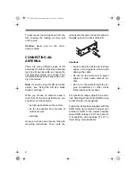 Предварительный просмотр 6 страницы Radio Shack TRC-519 Owner'S Manual