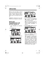 Предварительный просмотр 9 страницы Radio Shack TRC-519 Owner'S Manual