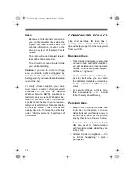 Предварительный просмотр 12 страницы Radio Shack TRC-519 Owner'S Manual