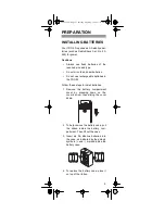 Preview for 5 page of Radio Shack TRC-93 Owner'S Manual