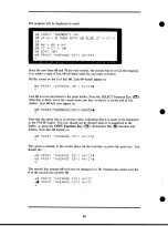 Preview for 90 page of Radio Shack TRS-80 Model 100 Basic Manual