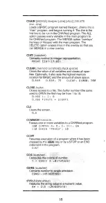 Preview for 15 page of Radio Shack TRS-80 Model-4 Quick Reference Manual