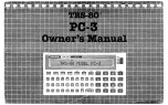 Radio Shack TRS-80 PC-3 Owner'S Manual preview