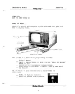 Предварительный просмотр 10 страницы Radio Shack TRS-8O Operator'S Manual