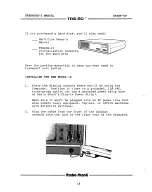 Preview for 11 page of Radio Shack TRS-8O Operator'S Manual