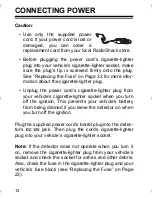 Preview for 12 page of Radio Shack VG-2 Guard Owner'S Manual