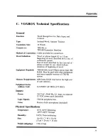 Предварительный просмотр 33 страницы Radio Shack VoxBox TRS-80 Hardware Manual