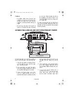 Предварительный просмотр 6 страницы Radio Shack XL-110 Owner'S Manual