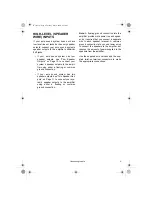 Предварительный просмотр 9 страницы Radio Shack XL-110 Owner'S Manual