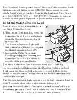 Предварительный просмотр 4 страницы Radio Systems Guardian Operating Manual