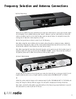 Предварительный просмотр 6 страницы Radio Systems i.AM.Radio Transmitter Installation And Operation Manual