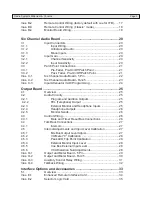 Preview for 3 page of Radio Systems Millenium-A Analog Console Installation And Operation Manual