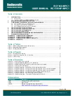 Предварительный просмотр 2 страницы Radiocrafts MPC1 Series User Manual