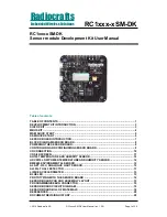 Preview for 1 page of Radiocrafts RC1***-*SM-DK series User Manual