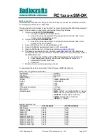 Preview for 5 page of Radiocrafts RC1***-*SM-DK series User Manual