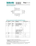 Preview for 12 page of Radiocrafts Tinymesh RC11 -TM Series Manual