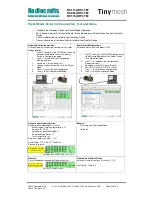 Preview for 65 page of Radiocrafts Tinymesh RC11 -TM Series Manual