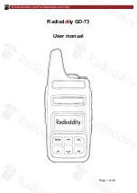 Preview for 2 page of Radioddity GD-73 Series User Manual