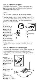 Предварительный просмотр 7 страницы Radiodetection C.A.T User Manual