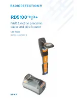 Radiodetection RD5100 H2O+ User Manual предпросмотр