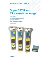 Radiodetection SuperCAT 4+ User Manual preview