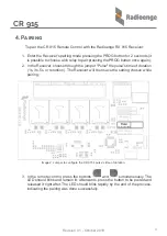 Preview for 4 page of Radioenge CR 915 User Manual