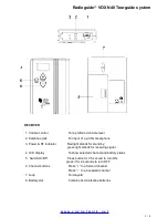 Preview for 3 page of Radioguide VOX N40 User Manual