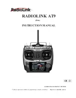 RadioLink AT9 Instruction Manual preview