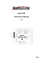 RadioLink Byme-DB Instruction Manual preview