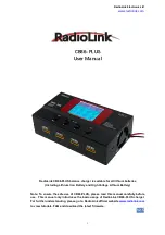 RadioLink CB86-PLUS User Manual preview